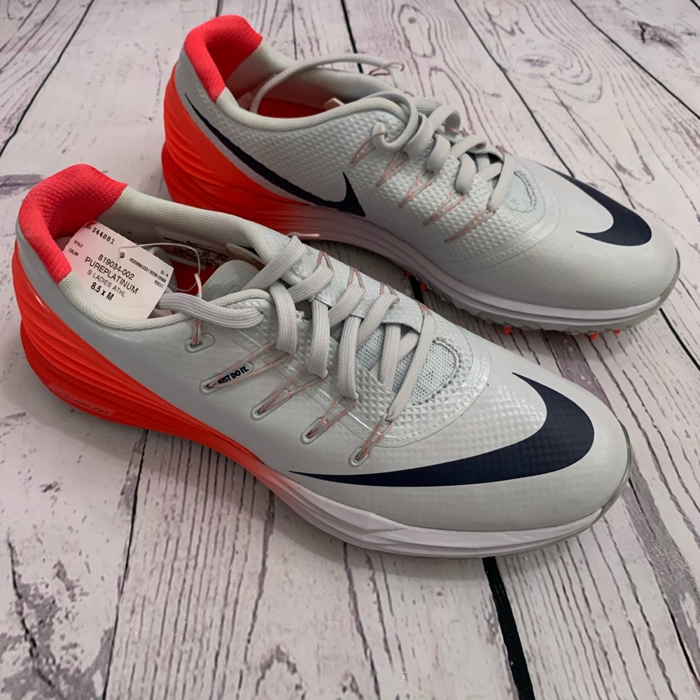 Nike Lunarlon Golf Shoes Size 8.5